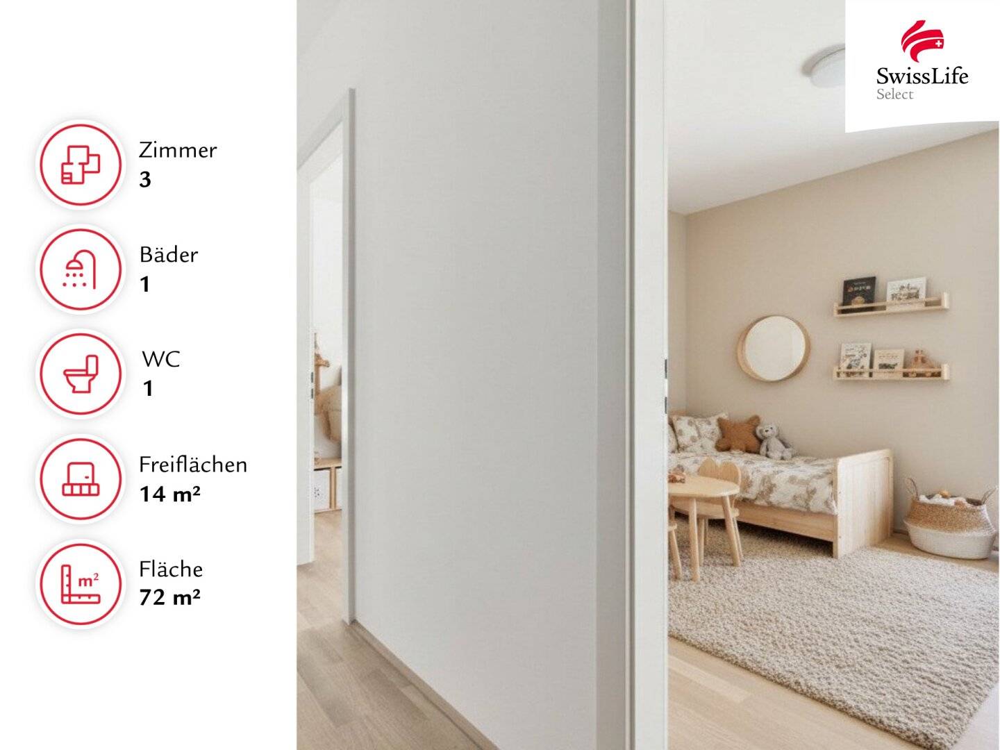 Langfristige Werte schaffen - Moderne 3-Zimmer-Wohnung als attraktive Anlage | Provisionsfrei