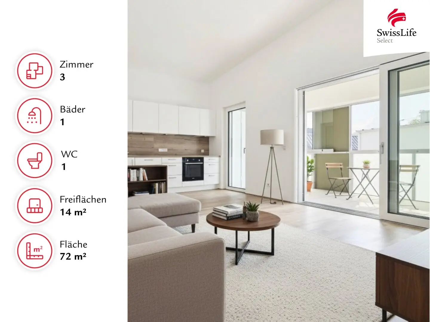 Investieren mit gutem Gefühl - Moderne 3-Zimmer-Wohnung, vermietet bis 2028 | Provisionsfrei