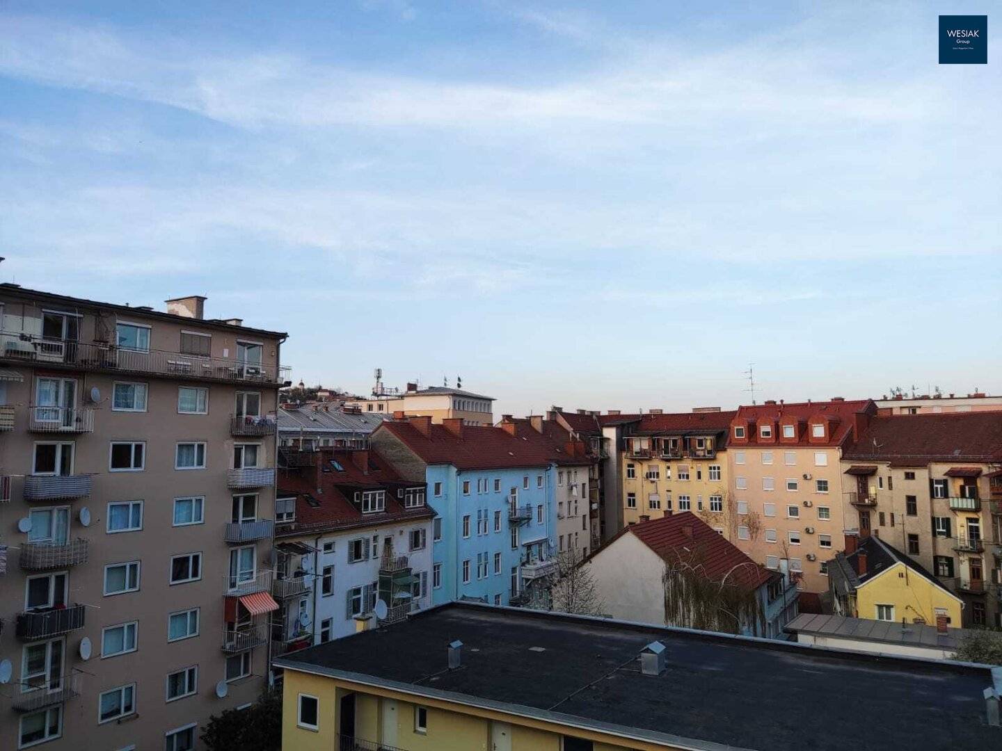 Kindermanngasse 23/13 - Charmante Maisonette mit Balkon, Schlossbergblick und Internet inklusive