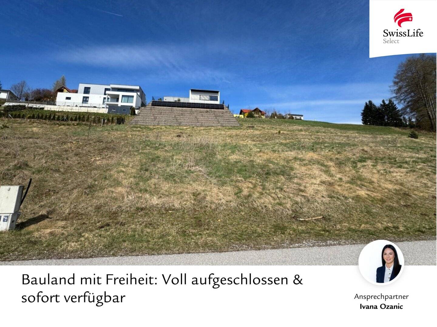 Bauland mit Freiheit: Voll aufgeschlossen & sofort verfügbar