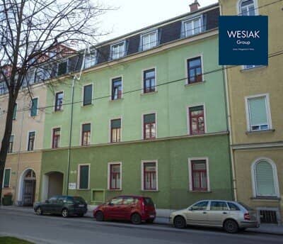 Steyrergasse 85/11 - 3-room old building apartment with balcony - ideal as family apartment or shared flat