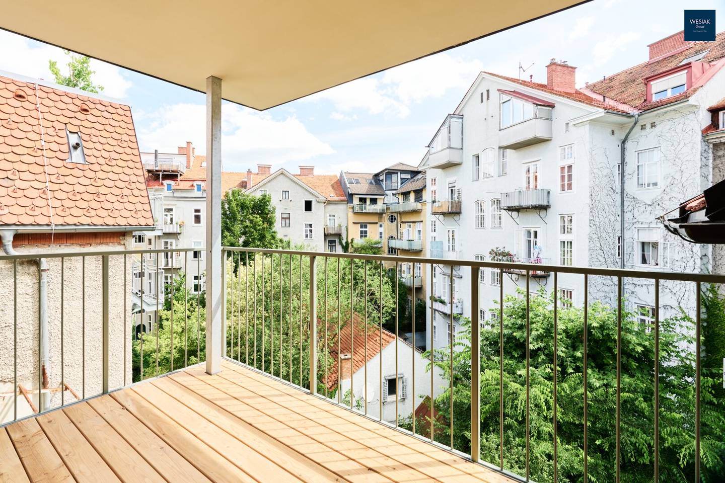 Moderne 3-Zimmer-Wohnung in zentraler Lage mit Balkon, Klimananlage und einer hochwertigen Ausstattung Nähe Kaiser Josef Platz