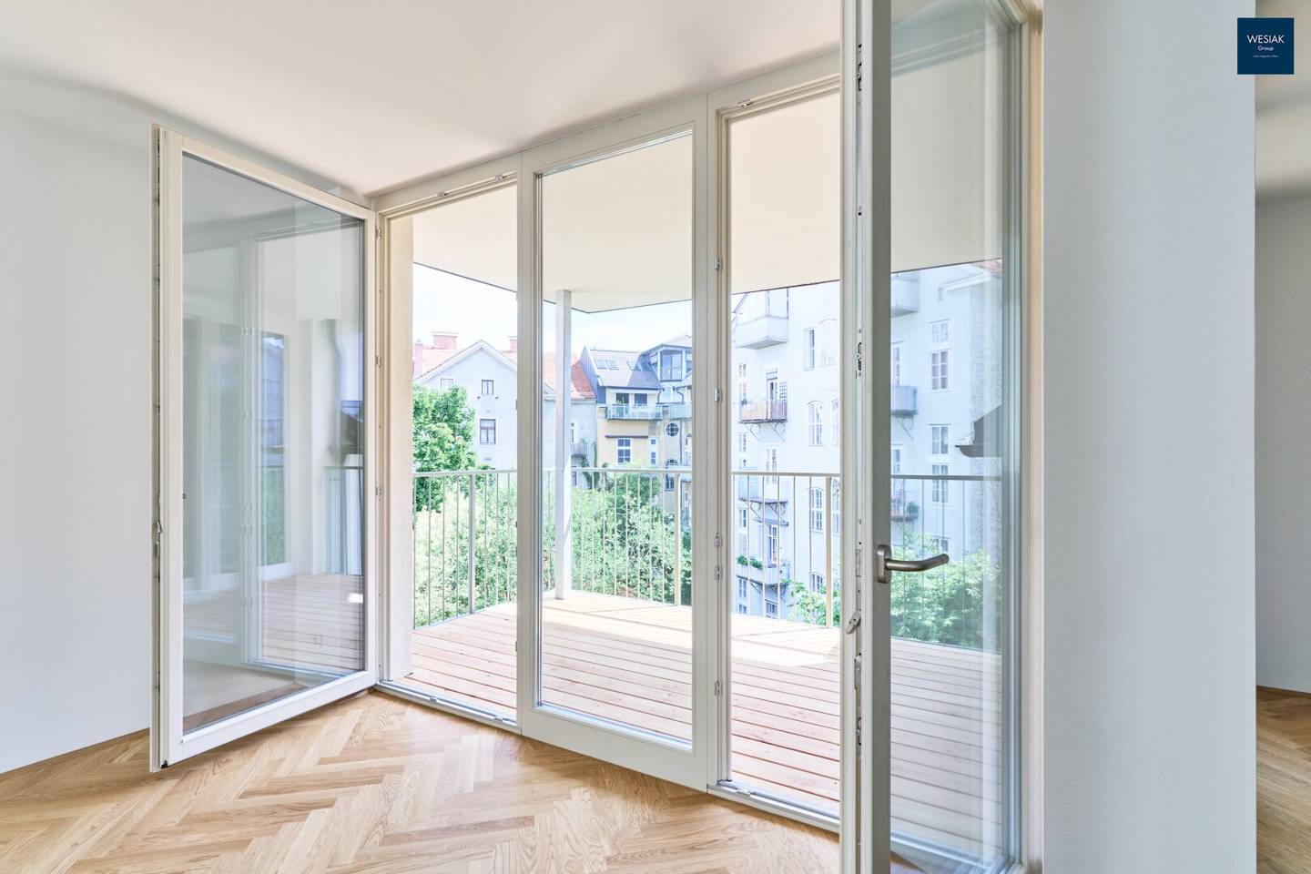 Moderne 3-Zimmer-Wohnung in zentraler Lage mit Balkon, Klimananlage und einer hochwertigen Ausstattung Nähe Kaiser Josef Platz