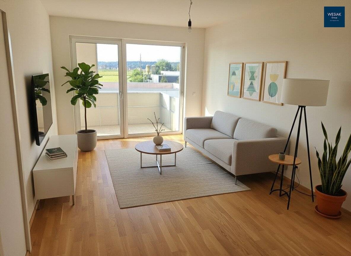 Wohnen mit Perspektive – Charmante 3-Zimmer-Wohnung mit Balkon in Premstätten