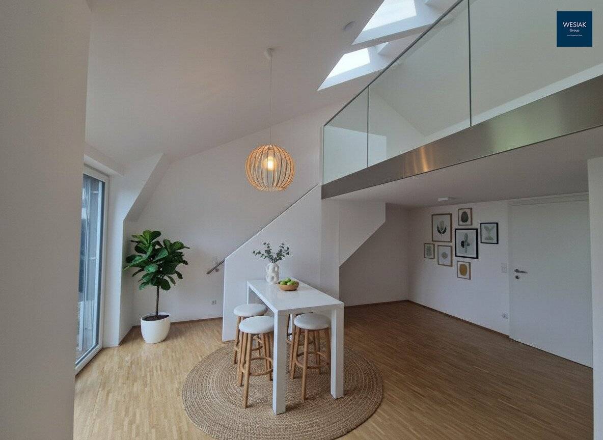Moderne Maisonettewohnung mit 2 Zimmern und sonnigem Süd-/Westbalkon – Wohnen mit Lebensqualität