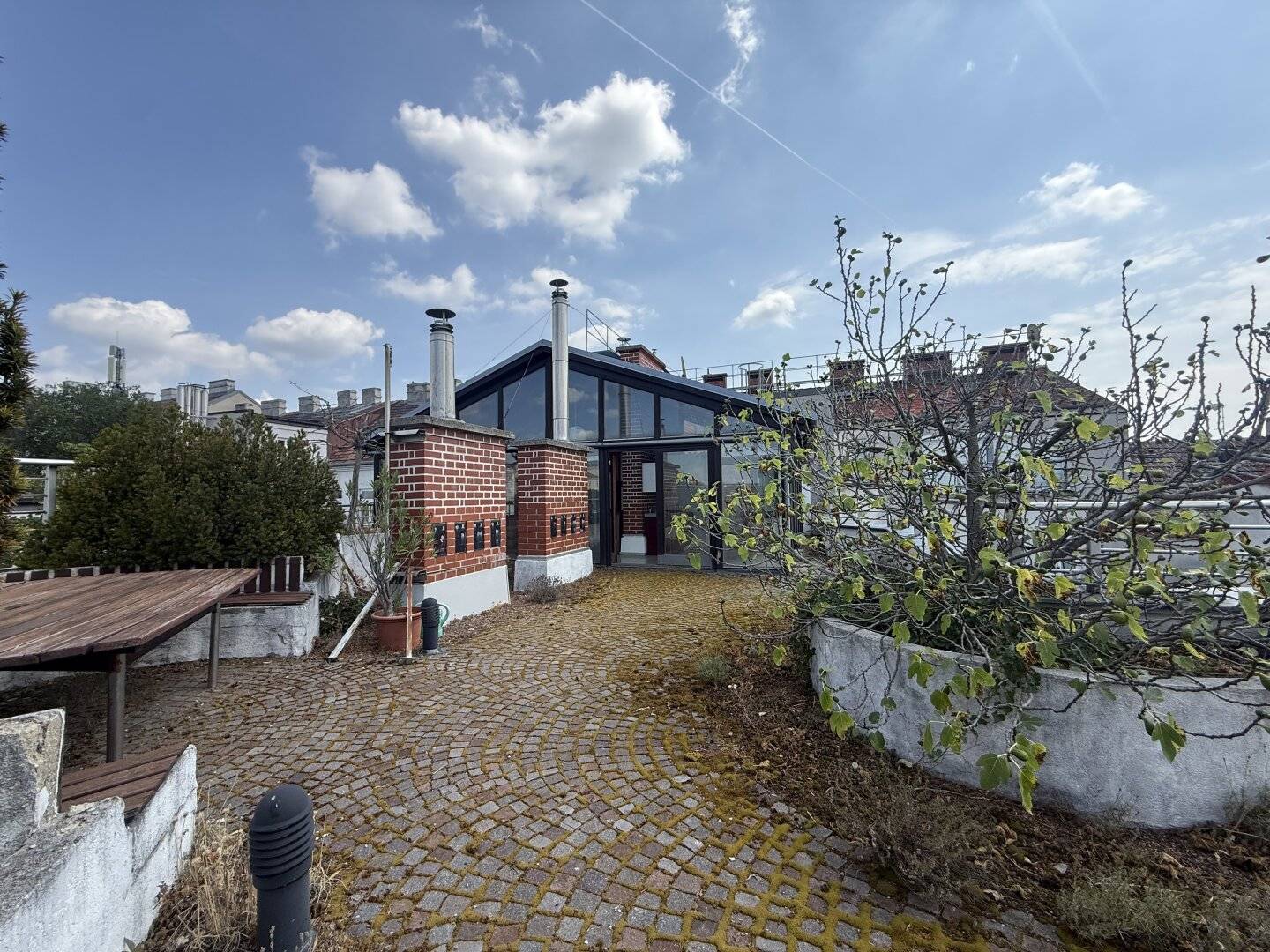 Rarität: Dachtertassentraum in 1140 mit 360 Grad Blick und Wintergarten am Dachgarten!