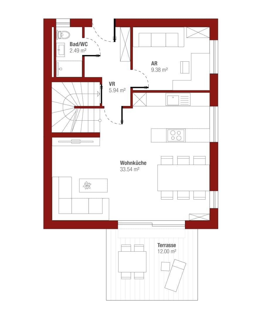 TOP-Modernes Energiesparhaus mit 5 Zimmer, Keller und Garten  - Energieklasse A++