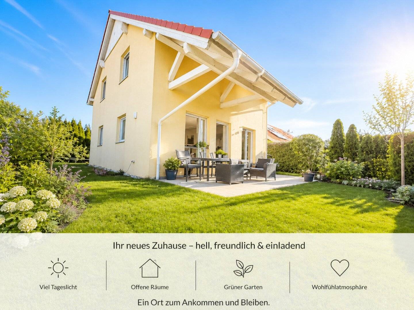 Sommer, Garten, Zuhause – Ihr Familienglück in Franzensdorf