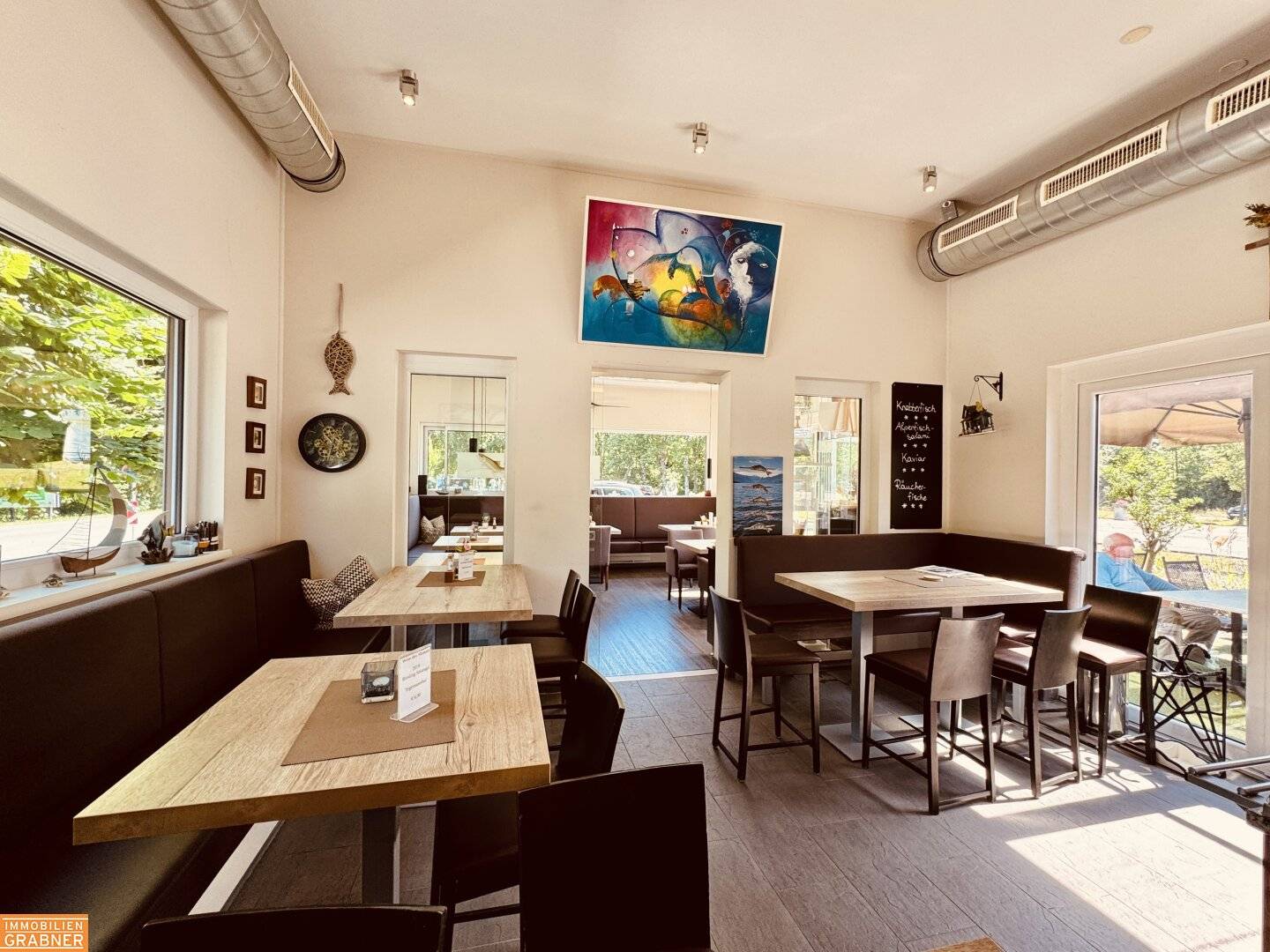 Gut eingeführtes Fischrestaurant in bester Frequenzlage nahe dem Toscanapark in Gmunden