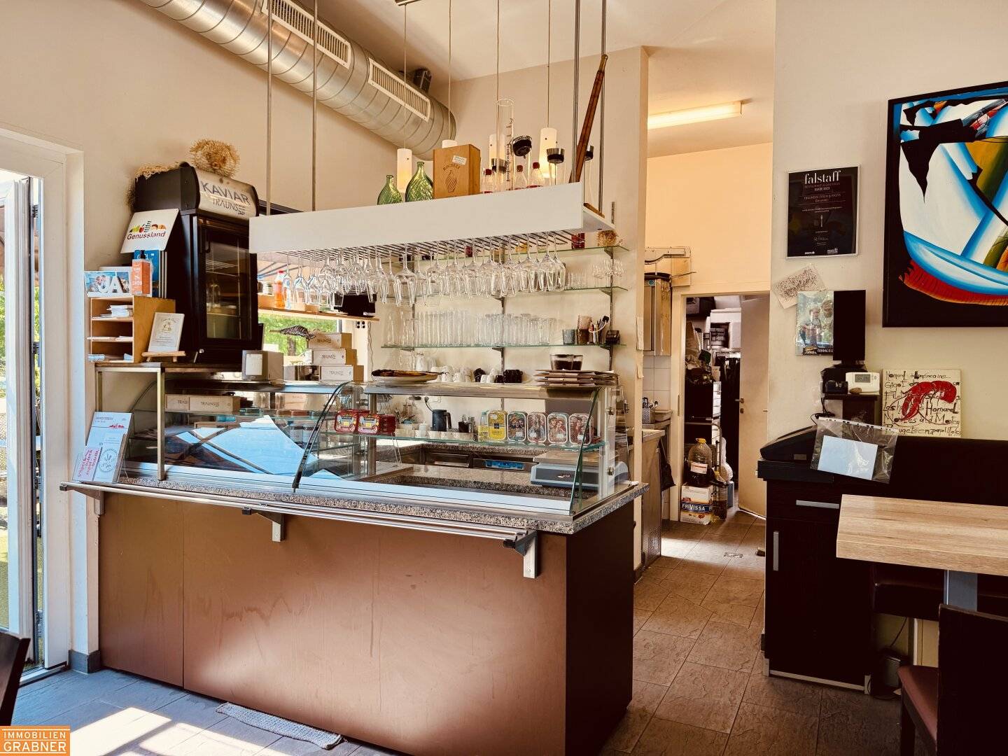 Gut eingeführtes Fischrestaurant in bester Frequenzlage nahe dem Toscanapark in Gmunden