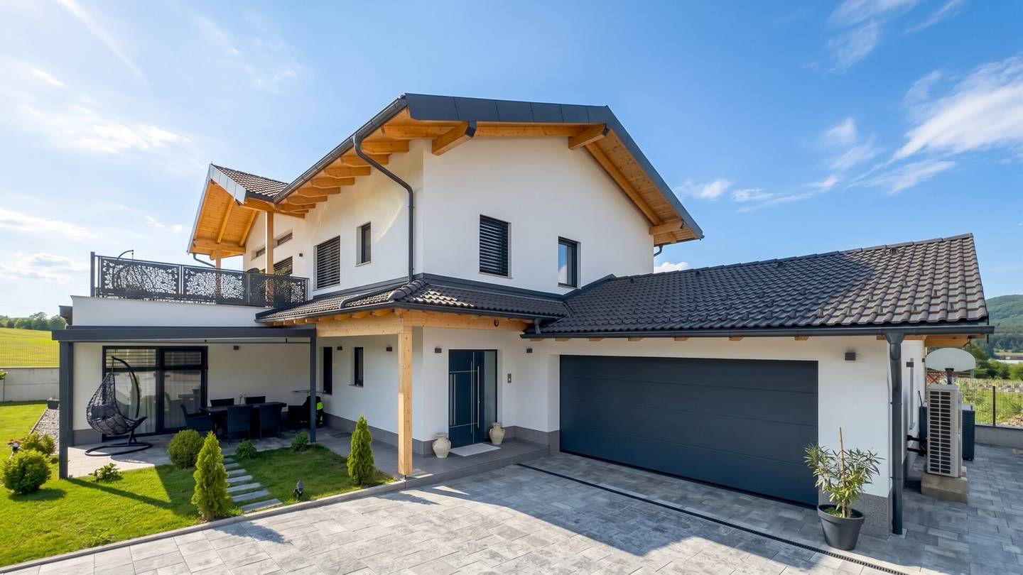 Neuwertiges Familienhaus mit großzügigem Raumkonzept - Bergpanorama und modernste Ausstattung im Herzen Kärntens