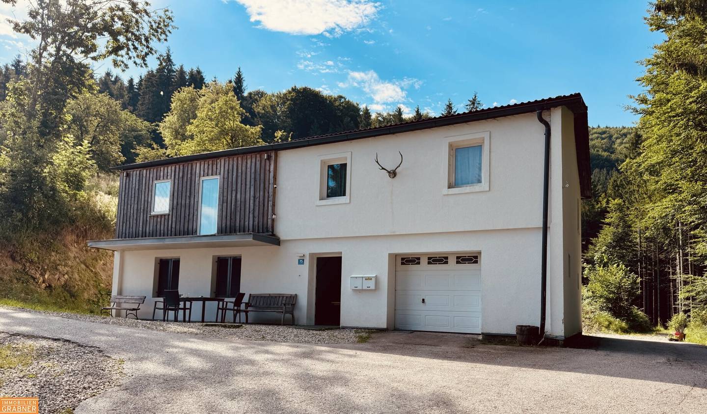 Sacherl in Alleinlage am Gmundnerberg mit 1200 m² BAULAND + saniertes Wohnhaus mit 4,2 ha Landwirtschaft