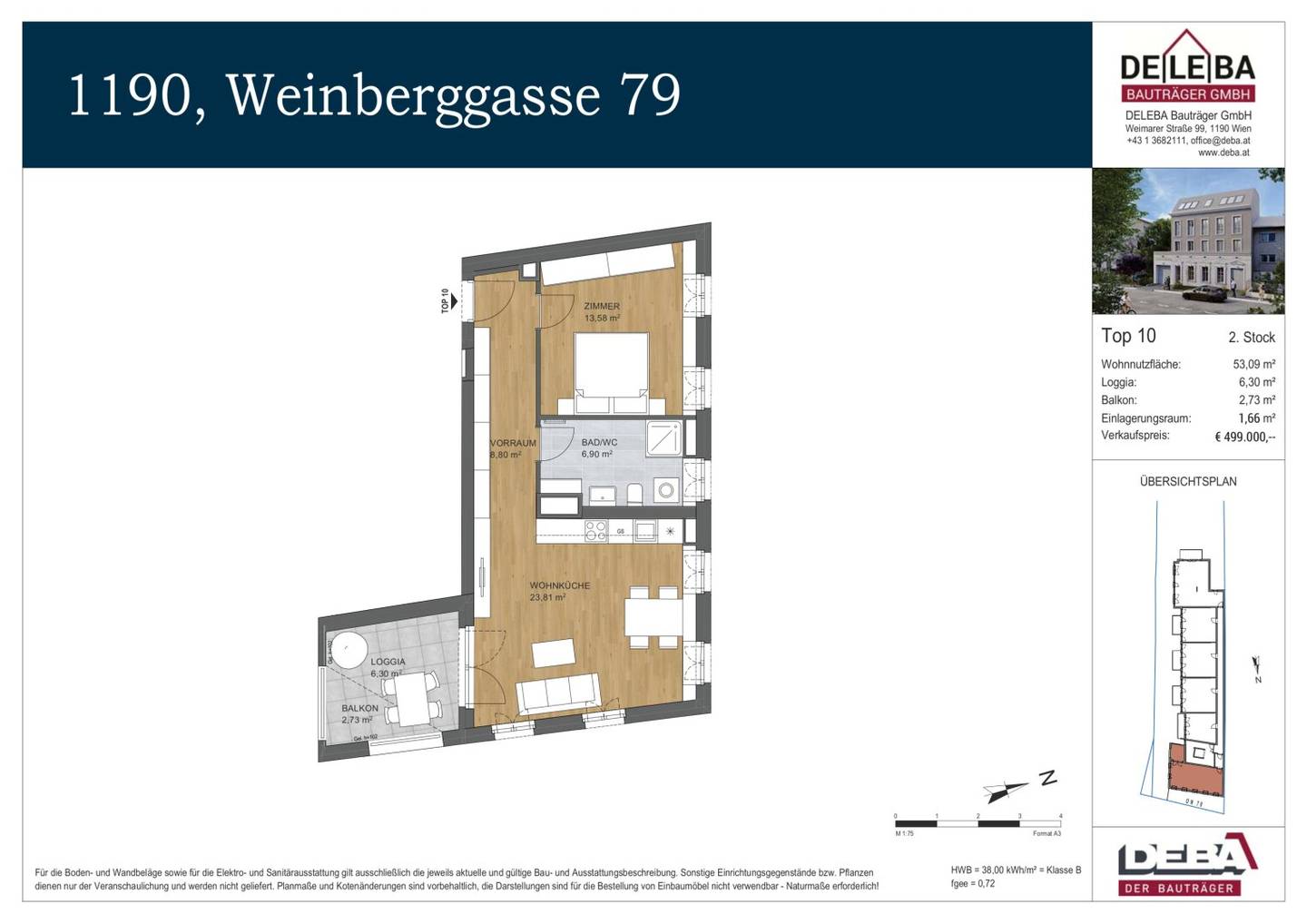 Cuvée 79 –  2-Zimmer-Wohnungen in Döbling – Sicher und wertbeständig