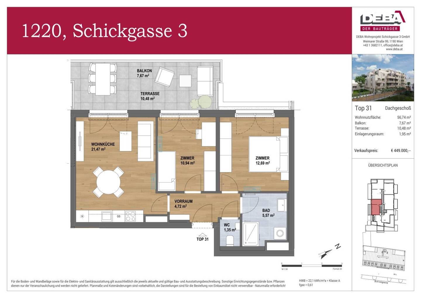 Die Perle von Stadlau - Ihr neues Zuhause mit Stil und Nähe zur U2 Hardeggasse, provisionsfreies Eigentum