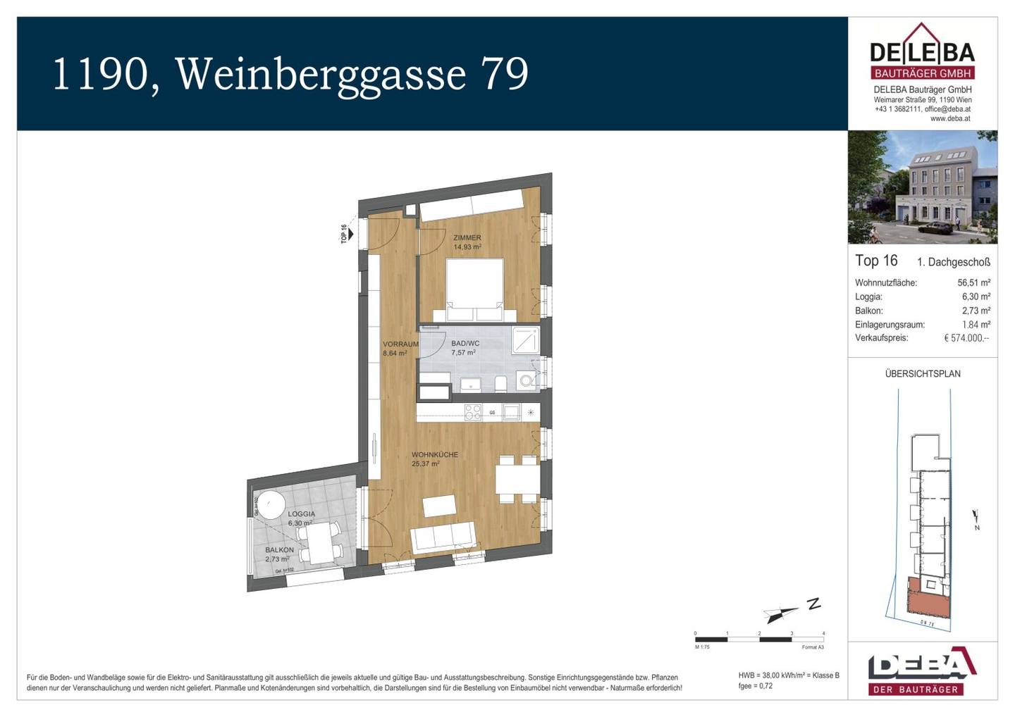 Cuvée 79 –  2-Zimmer-Wohnungen in Döbling – Sicher und wertbeständig