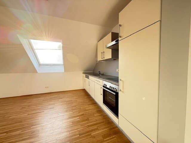 Modern apartment with gallery and open living area