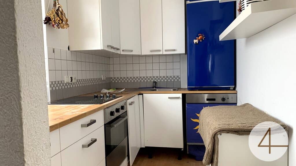 Wohnung nahe Grieskirchen mit Wohnküche und Fernwärme