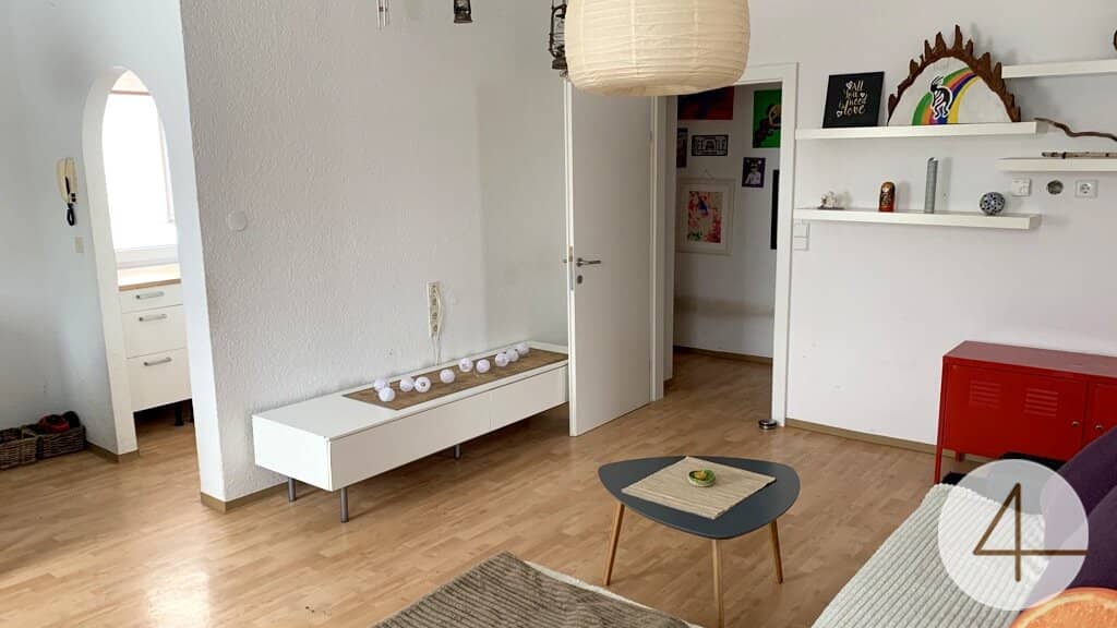 Wohnung nahe Grieskirchen mit Wohnküche und Fernwärme