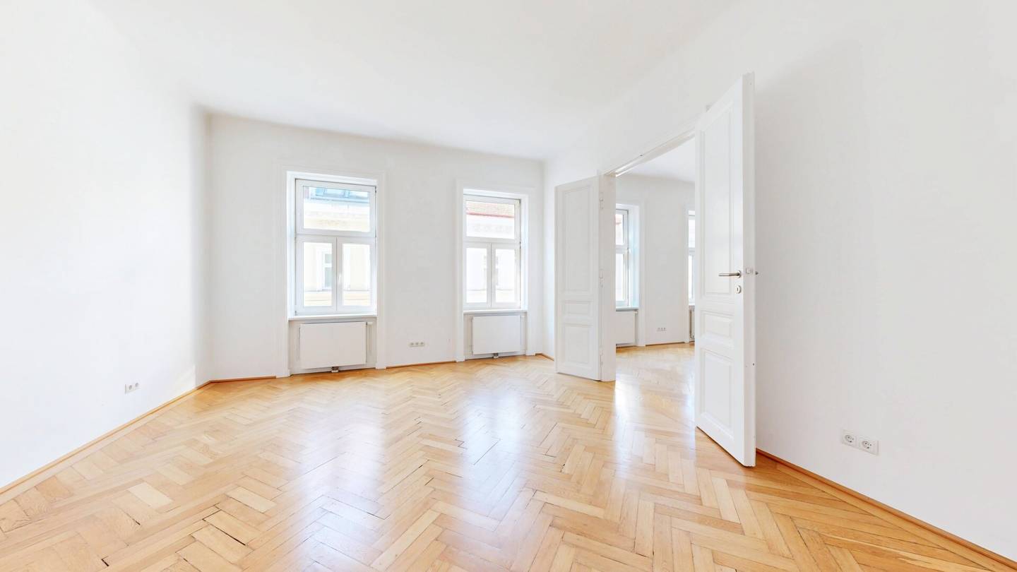 Hübsch sanierte ALTBAU-Wohnung | 2 Zimmer - 82m²  | Nähe Donaukanal