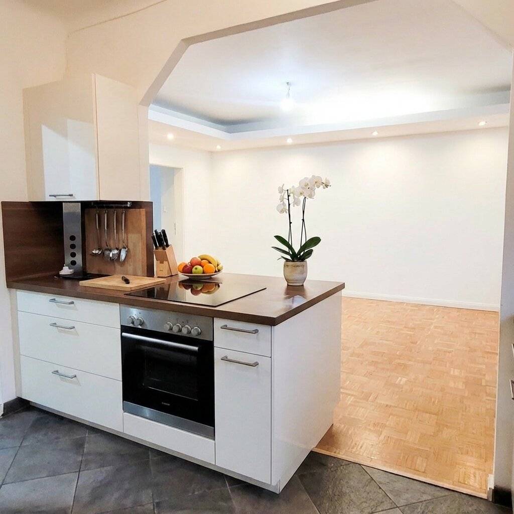 Geräumige 3-Zimmer-Wohnung, ca. 70 m², moderne Einbauküche, Balkon, perfekte Verkehrsanbindung – ideal für Familien oder Paare