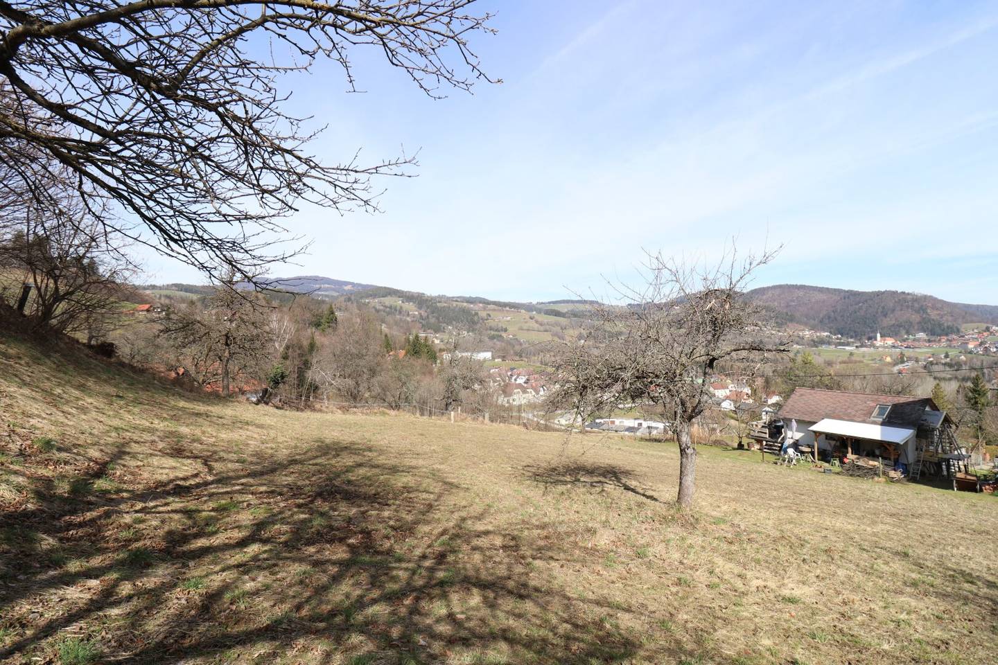 Weitblick nahe Maria Lankowitz