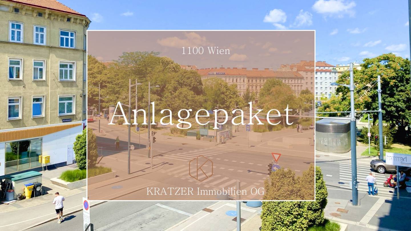 Anlagepaket mit 3,64% Bruttorendite | 3 Wohnungen mit je 67 m² befristet vermietet