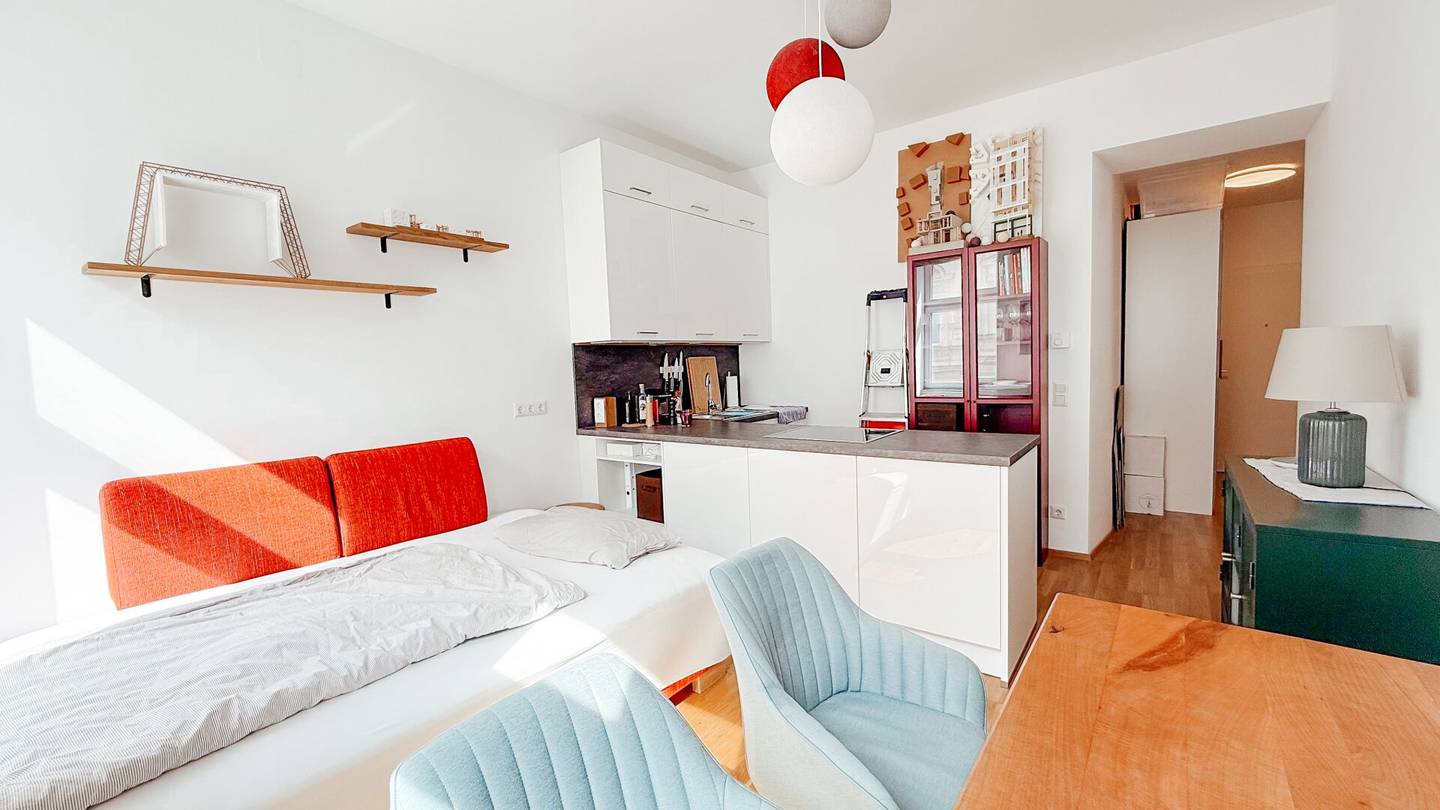MÖBLIERTE 1-ZIMMER-WOHNUNG IN GUTER LAGE