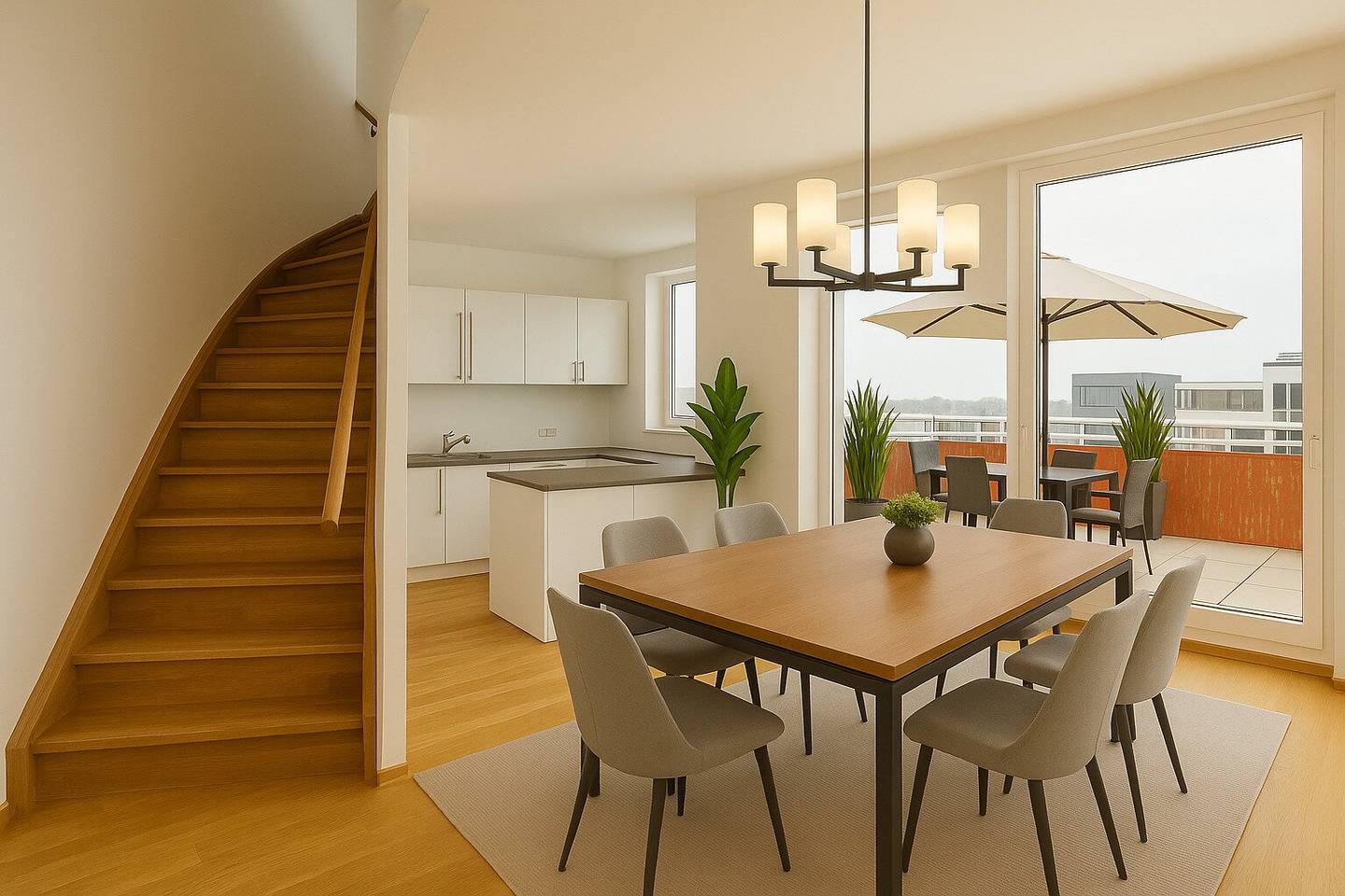 ***ERSTBEZUG - LUXUS PENTHOUSE / 4 ZIMMER, 4 TERRASSEN & TIEFGARAGE***