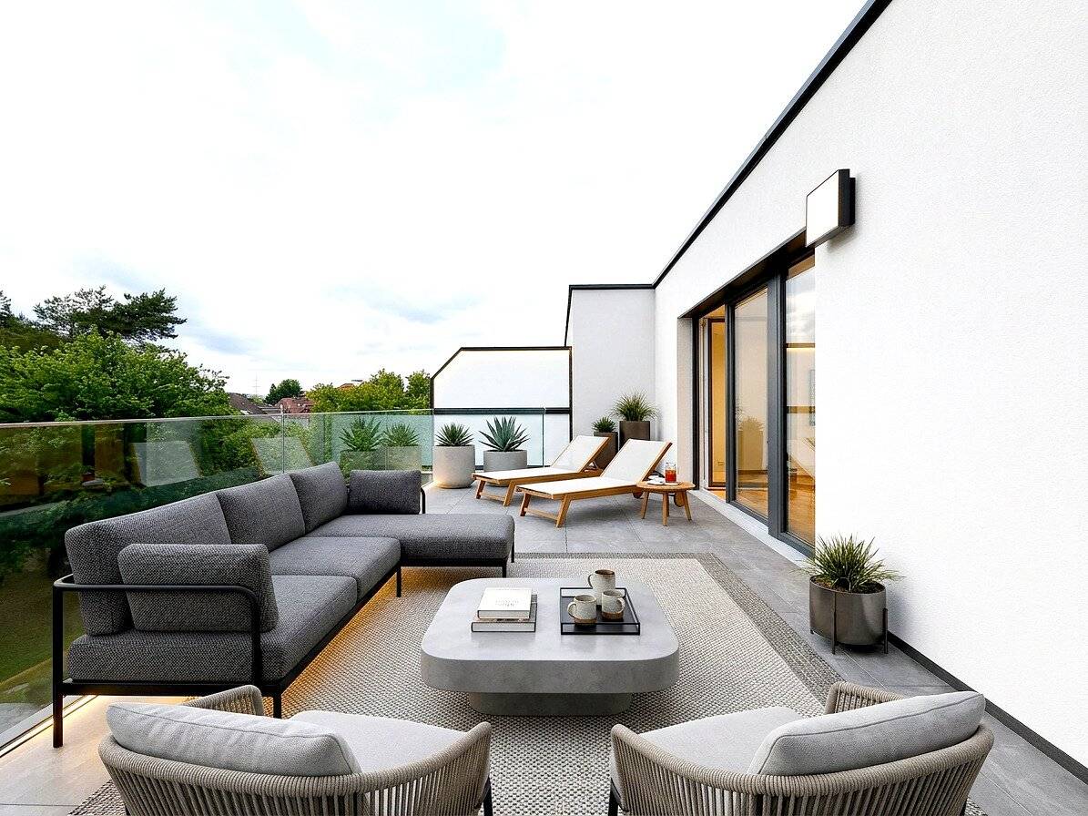 Modernes 5-Zimmer-Reihenhaus mit Garten, Dachterrasse und Stellplatz in ruhiger Lage in Schwarzlackenau 1210 Wien