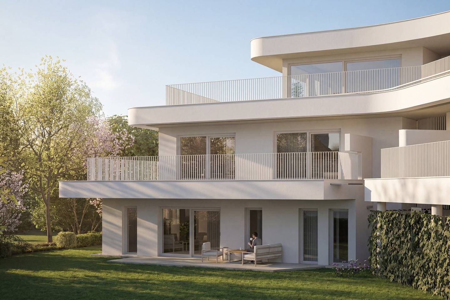 Exklusive Gartenresidenz in Graz-Waltendorf – einzigartige Erdgeschoss-Wohnung mit ca. 457 m² Privatgarten | Erstbezug