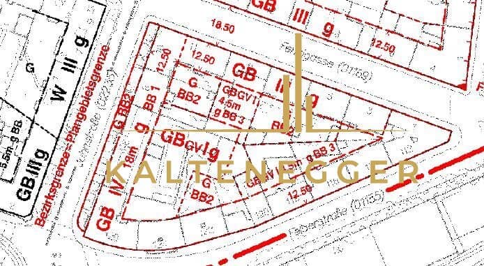Bauträger Grundstück: an der Grenze 14. bzw. 15. Bezirk - Nähe Schönbrunn