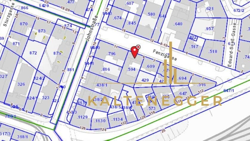 Bauträger Grundstück: an der Grenze 14. bzw. 15. Bezirk - Nähe Schönbrunn