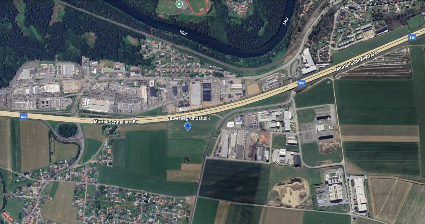Gewerbegrundstück mit der Top-Lage an der S36 gegenüber Arena am Waldfeld – ideale Voraussetzungen für Ihr Unternehmensprojekt