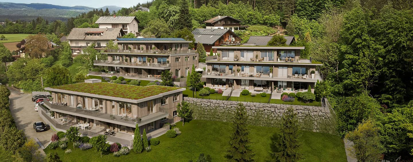 Seeblick Trio - Egg am Faaker See - BAUSTART ERFOLGT