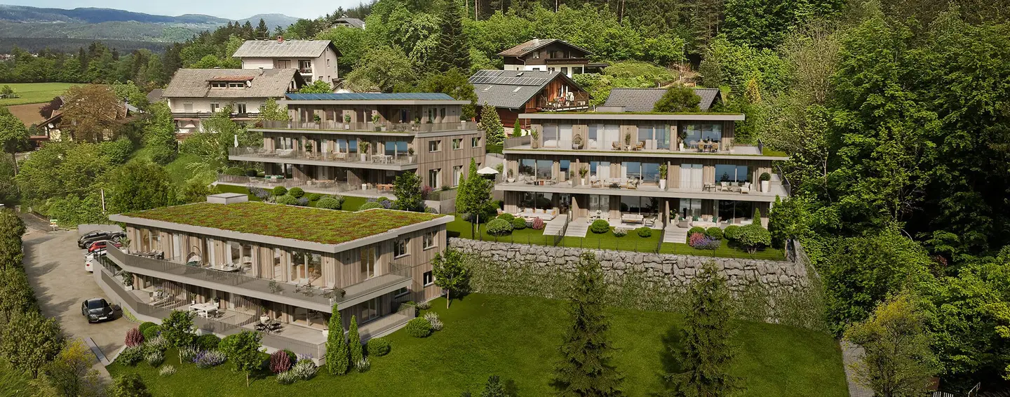 Seeblick Trio - Egg am Faaker See - BAUSTART ERFOLGT