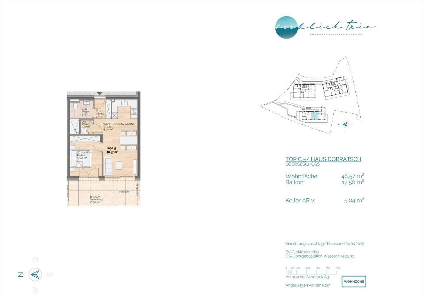 Moderne 2-Zimmer-Wohnung in Egg am Faaker See – Erstbezug mit Balkon und Tiefgarage!