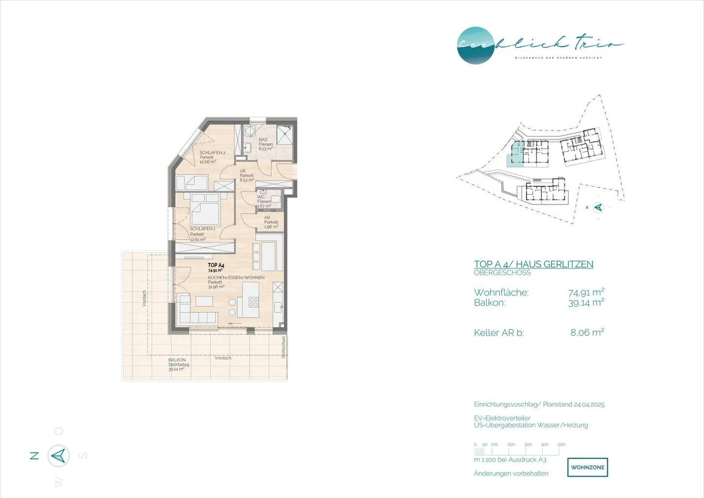 Liebe auf den ersten (See-)Blick · 3 Zimmerwohnung · Bezugsfertig bis spät. Ende 2027