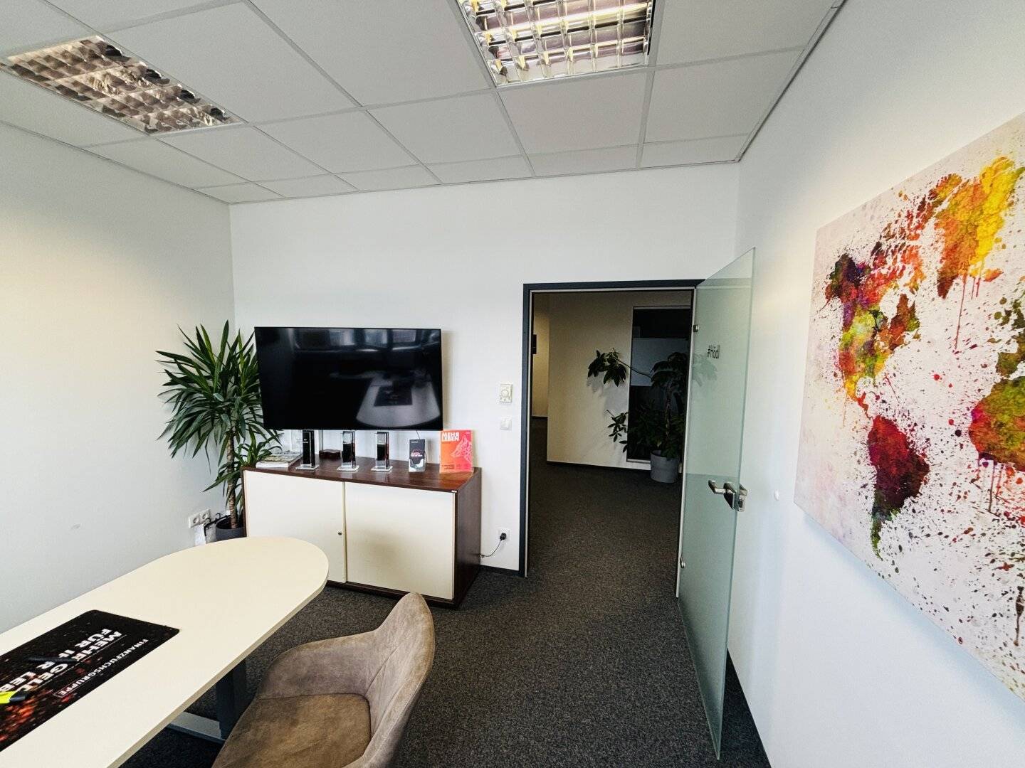 Exklusive, voll ausgestattete Büro- oder Praxisfläche | 204 m² | Empfang | Besprechungsräume | Tiefgarage | Seiersberg
