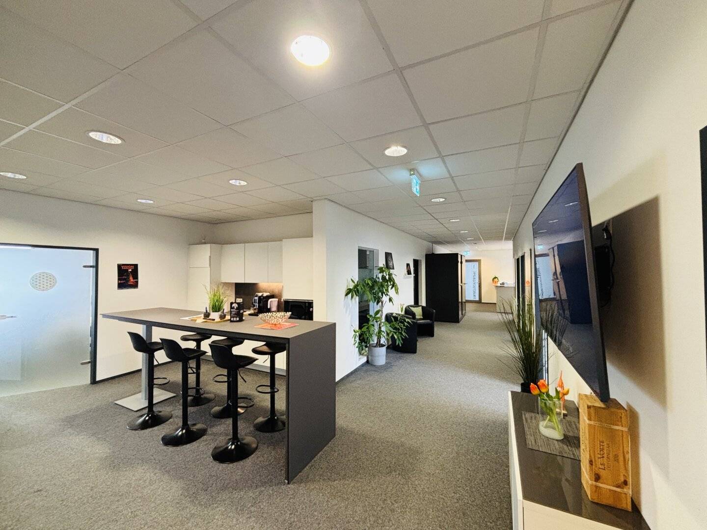 Exklusive, voll ausgestattete Büro- oder Praxisfläche | 204 m² | Empfang | Besprechungsräume | Tiefgarage | Seiersberg