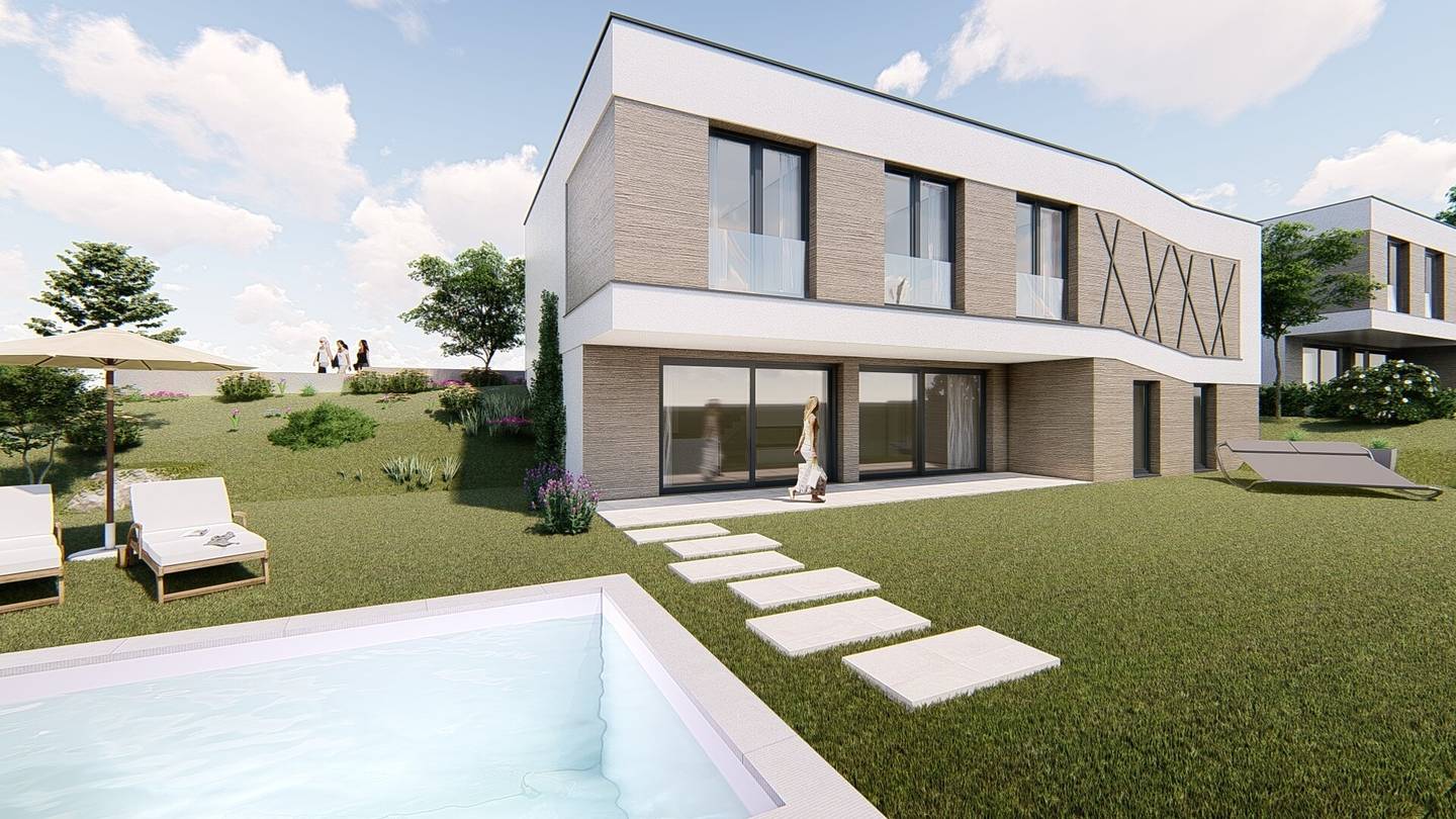Neubauprojekt Select5 - Luxuriöse Reihenhäuser mit Panoramablick über Linz
