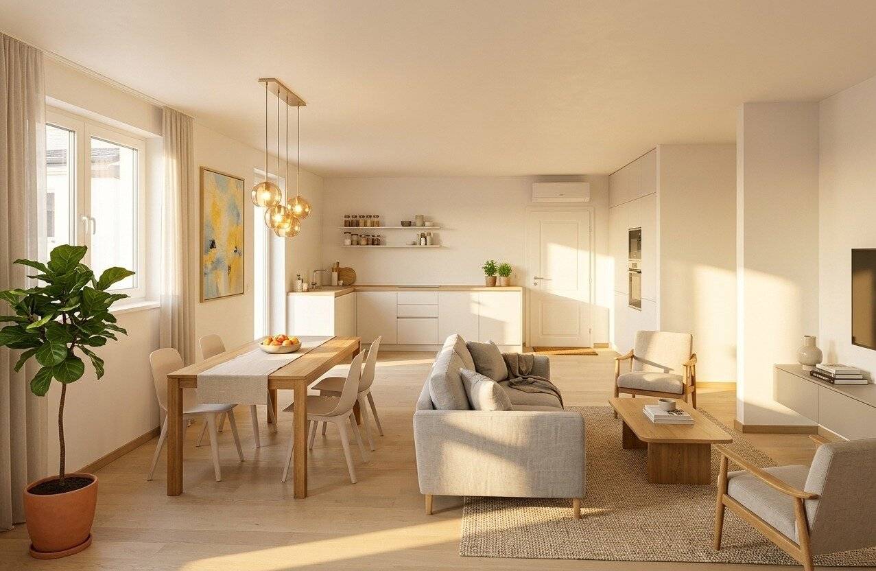 Stilvolle 4-Zimmer-Wohnung mit hochwertiger Ausstattung und Balkon!