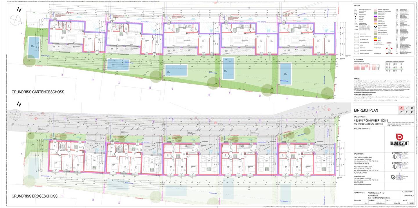 Top C: Neubauprojekt Select5 - Luxuriöse, schlüsselfertige Reihenhäuser mit Panoramablick über Linz