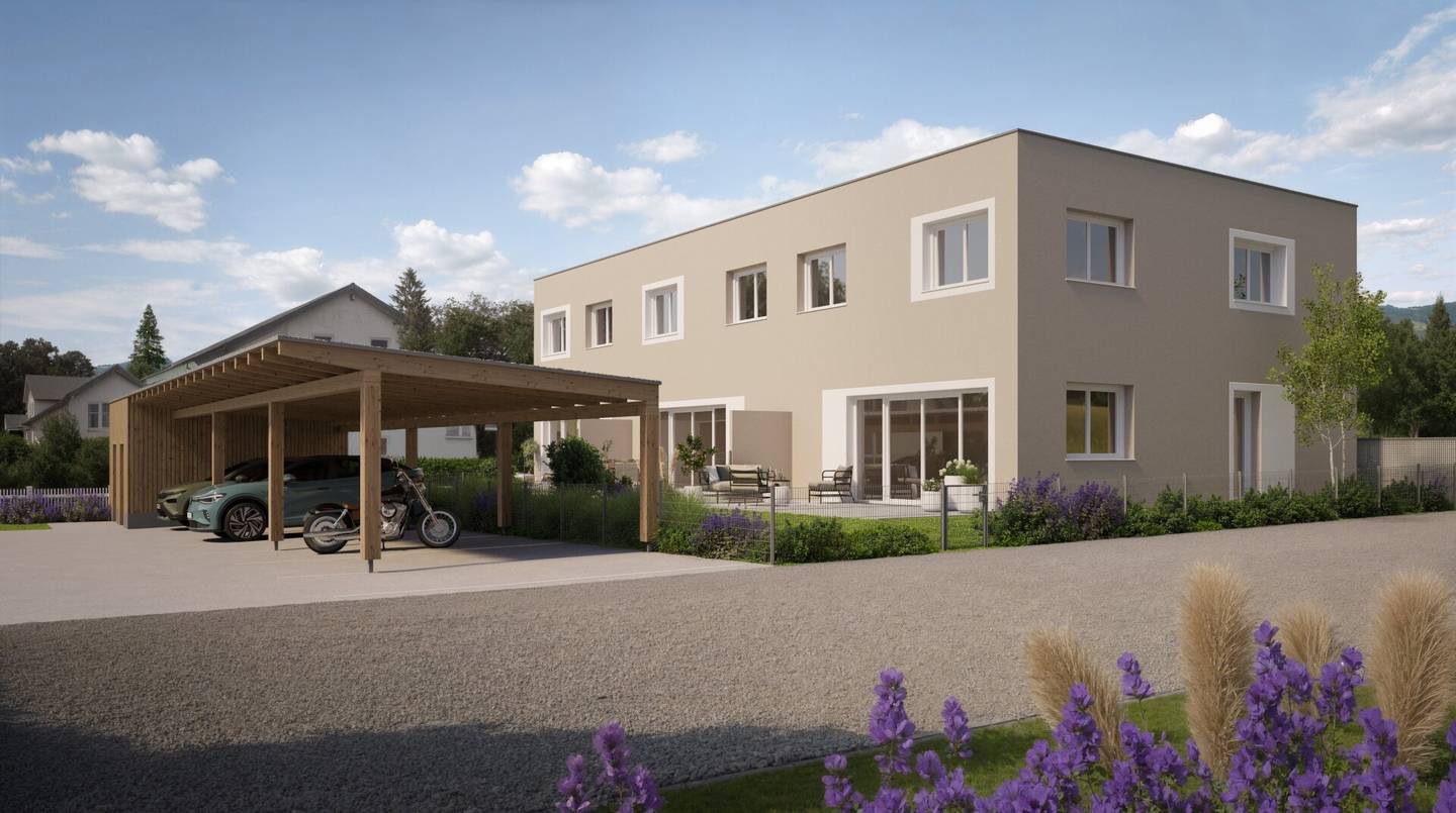 Moderne Reihenhäuser in  Lengau