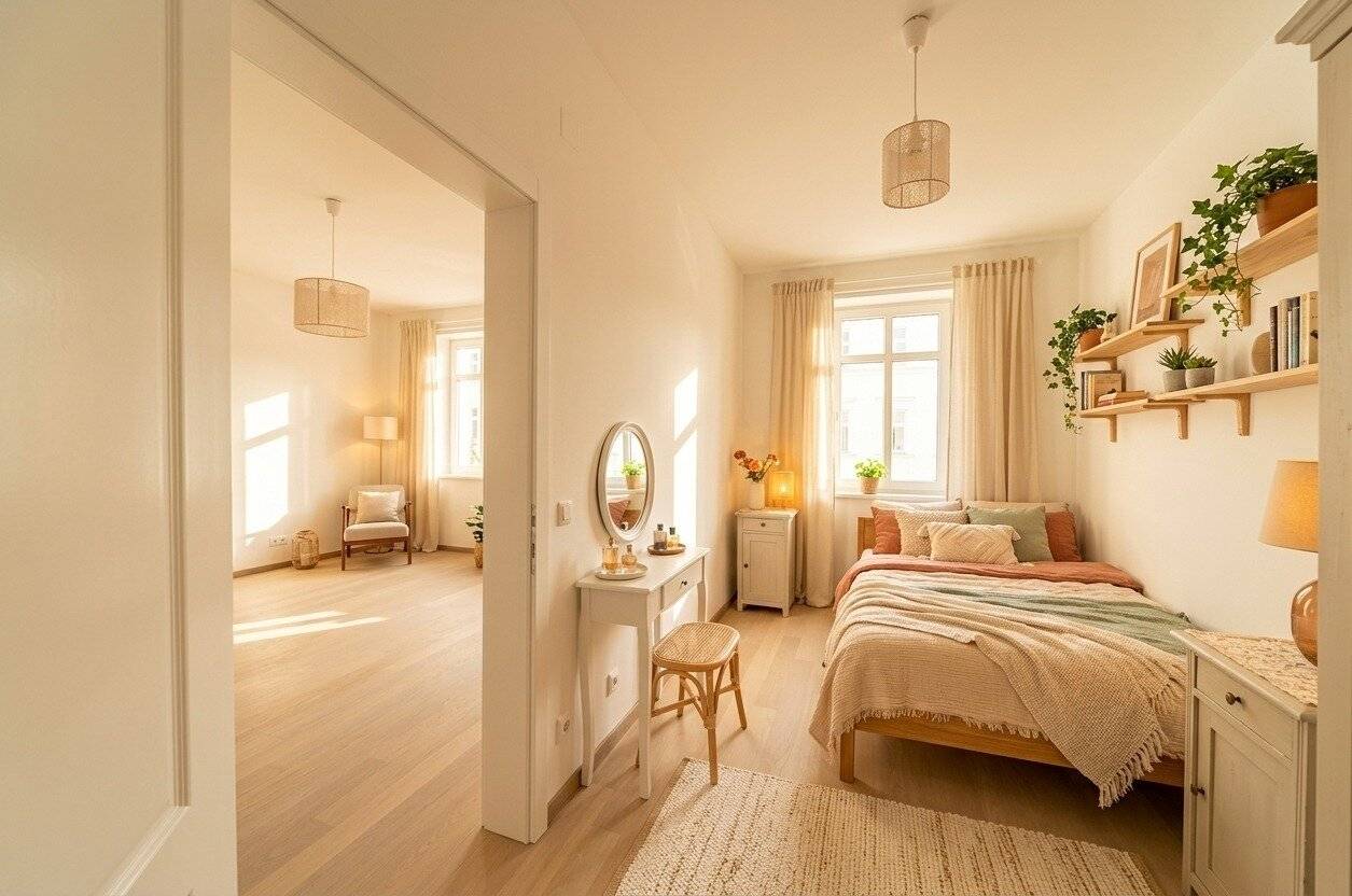 Stilvoll sanierte 3-Zimmer-Wohnung mit optimaler Raumaufteilung!