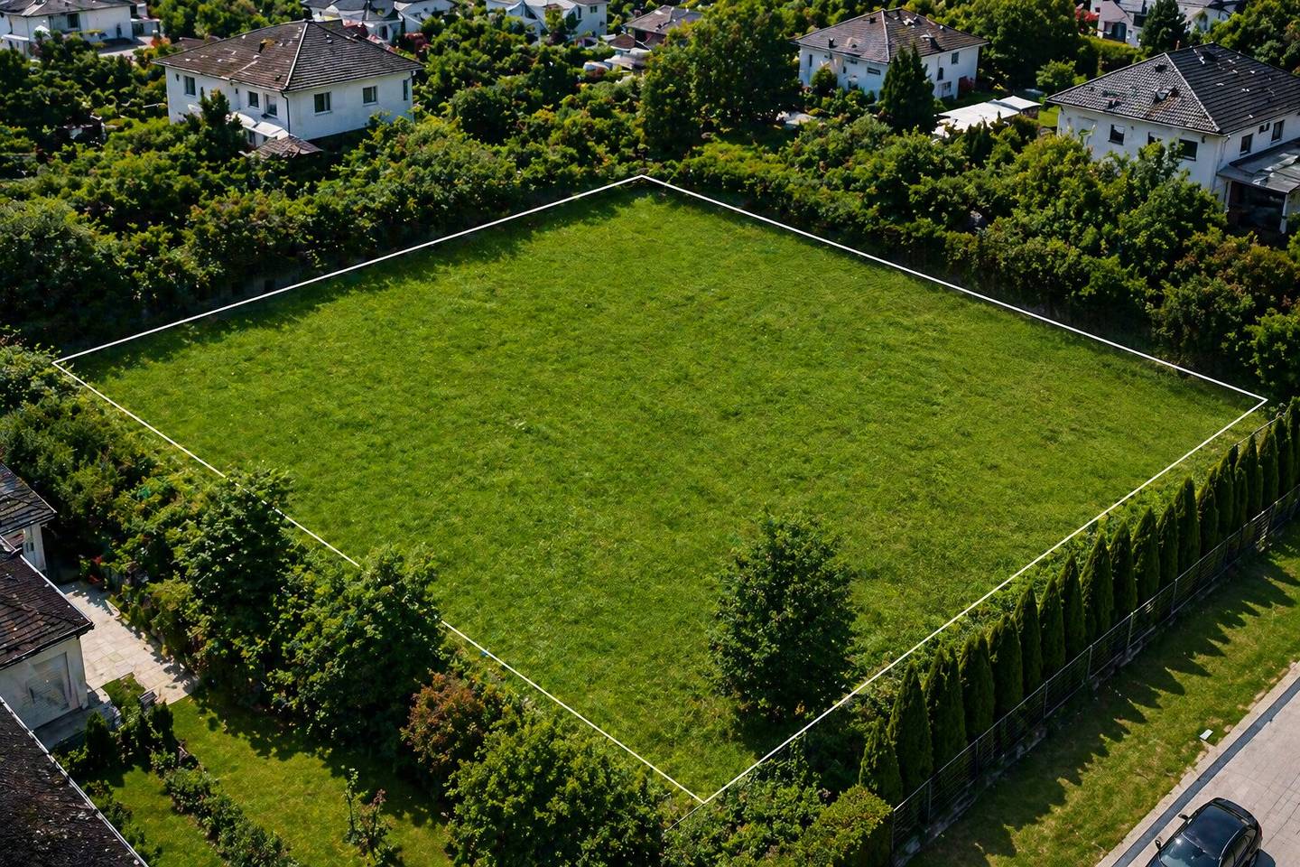 Attraktives Baugrundstück mit 774 m² in ruhiger Wohnlage