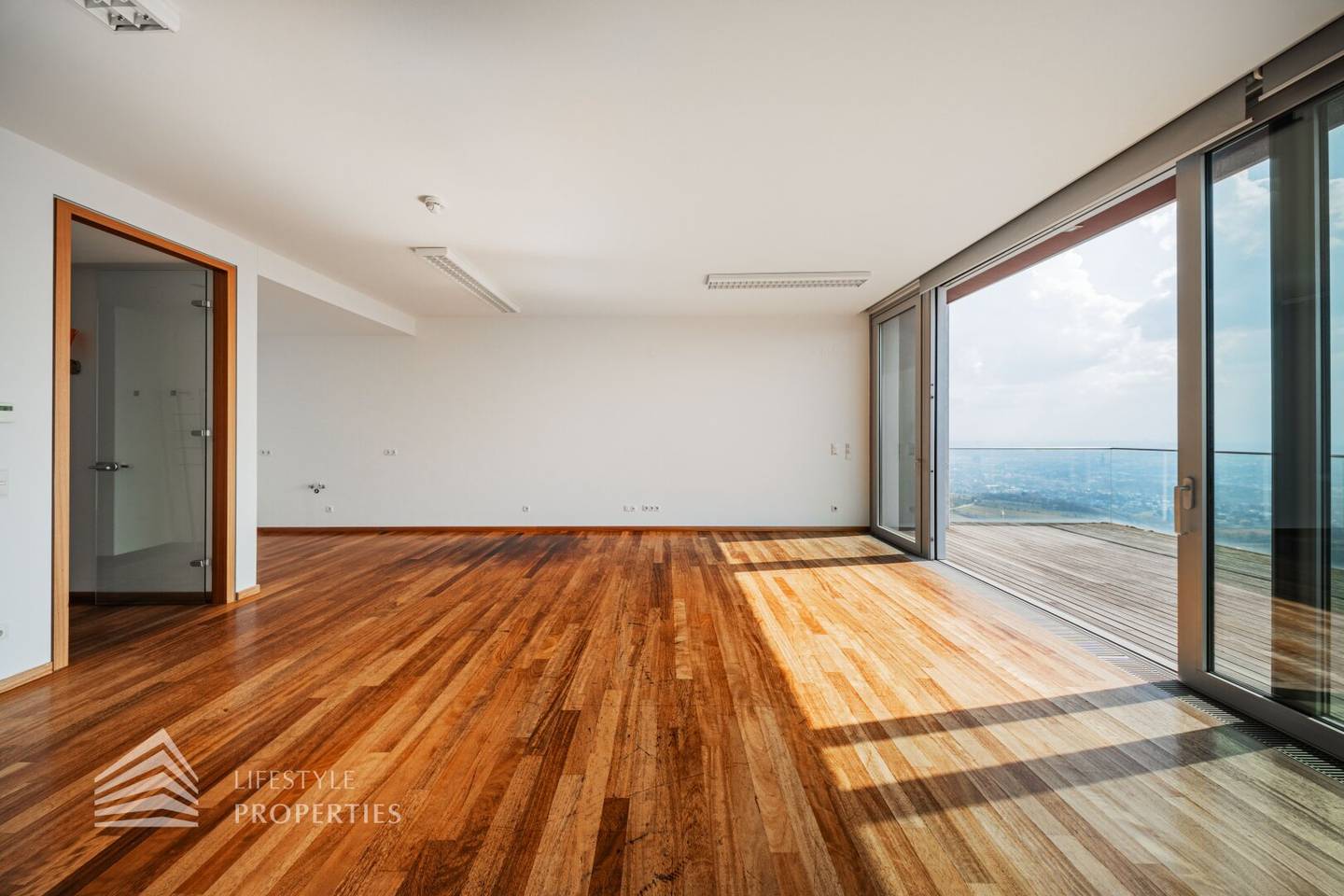 Apartment with terrace and view over Vienna