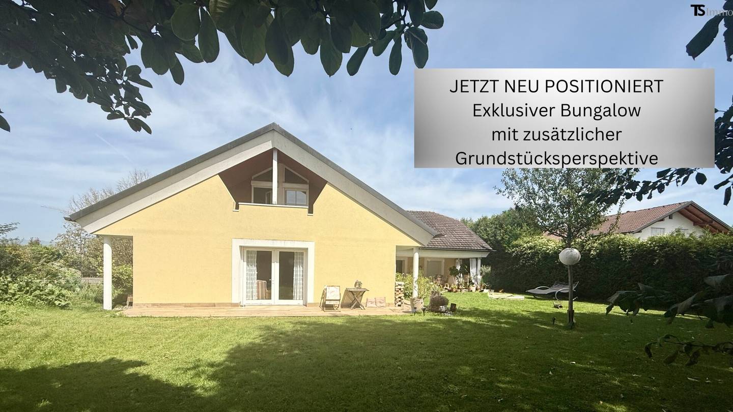 Feldkirch Altenstadt: Exklusiver Bungalow mit Ausbau- & Entwicklungspotenzial