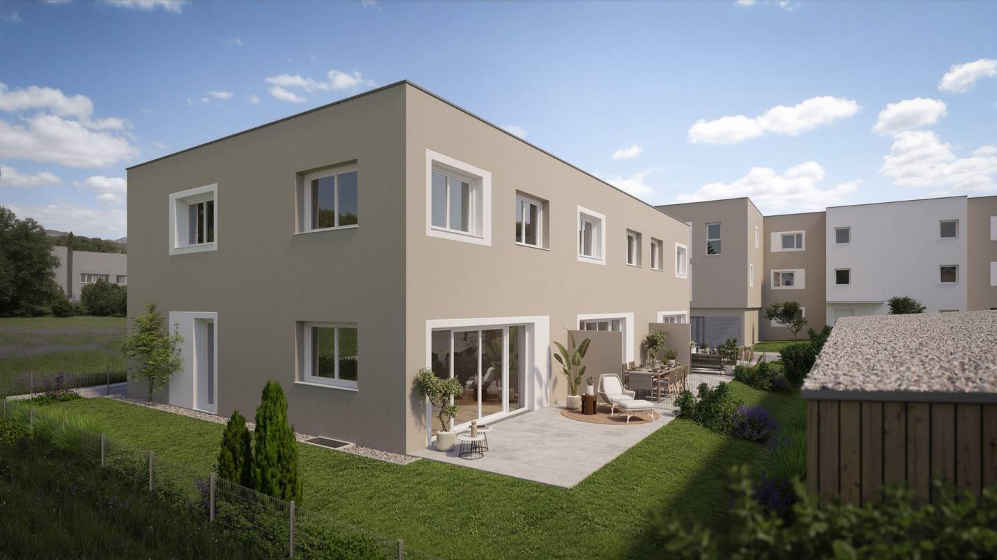Moderne Reihenhäuser in  Lengau