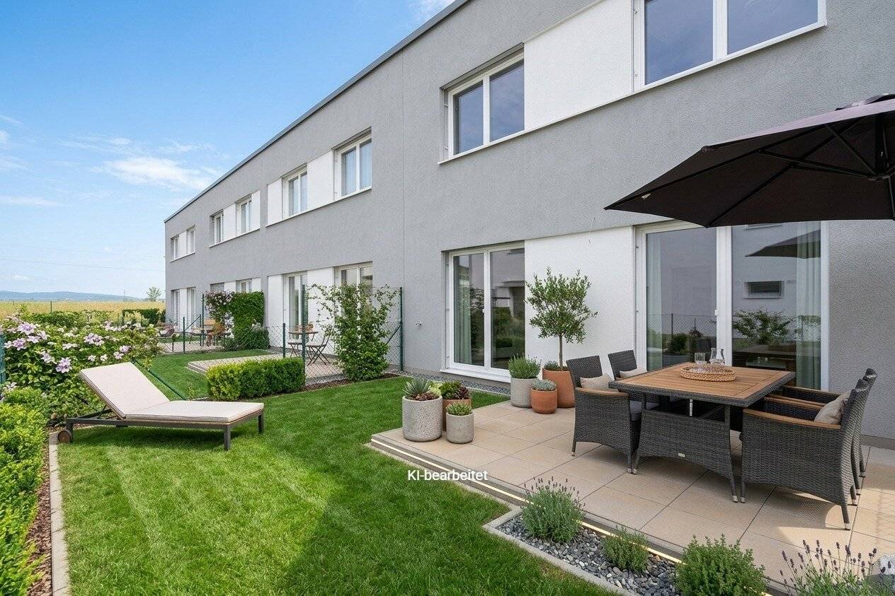 Erstbezug Reihenhaus in Himberg: 100m², Garten, Terrasse, 2 Stellplätze, Fußbodenheizung, Erdwärme in attraktiver Nähe zu Wien!