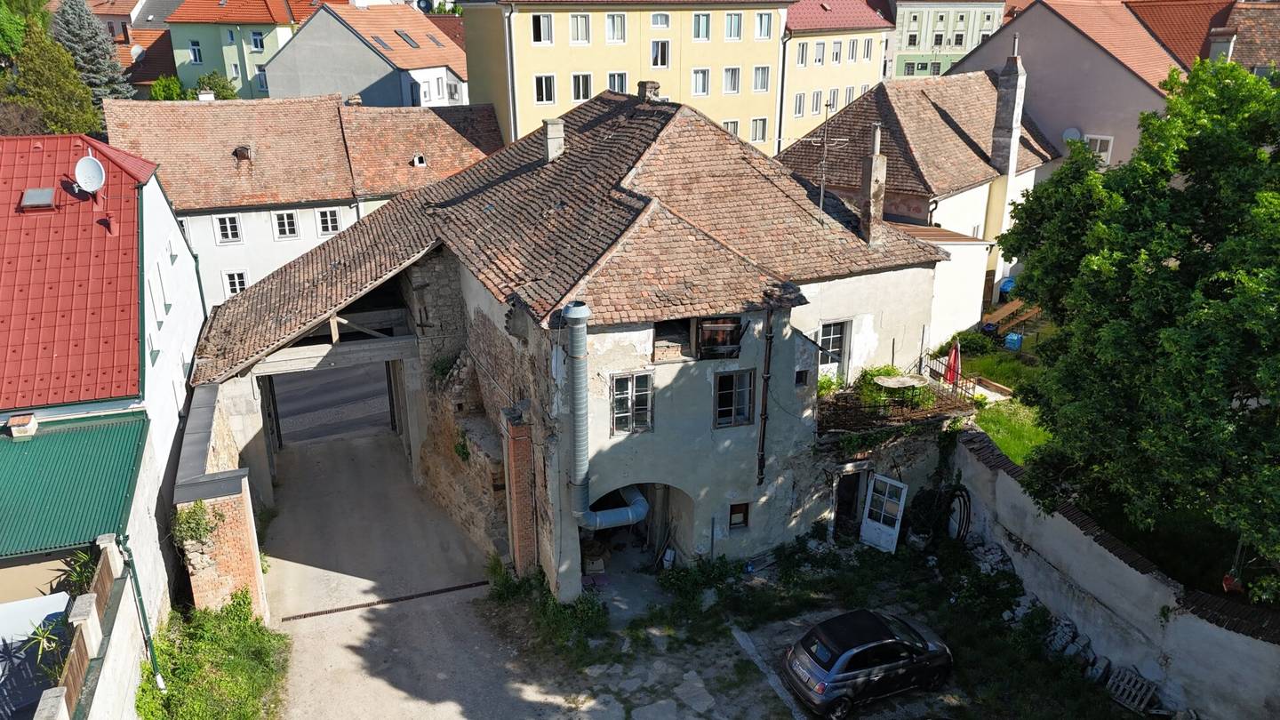 Zentrales Stadthaus in Eggenburg mit Sanierungspotenzial